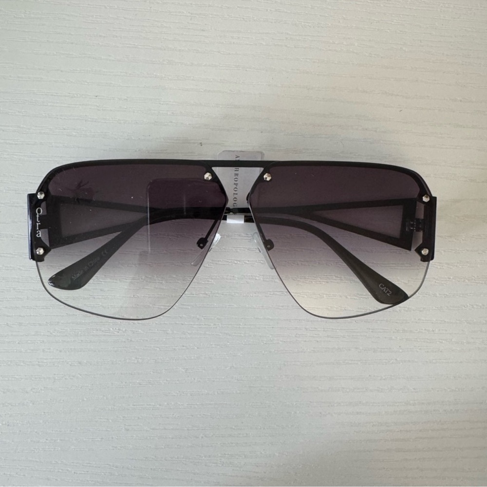 Anthropologie Black otra sunglasses